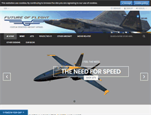 Tablet Screenshot of futureofflight.com
